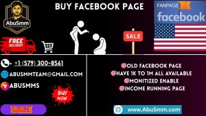 Buy Facebook Page