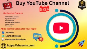 Buy YouTube Channel