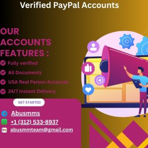 Verified PayPal Accounts