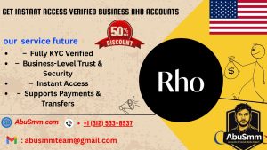 Get Instant Access Verified Business RHO Accounts
