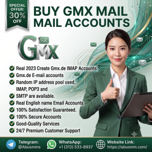 Buy GMX Mail Accounts
