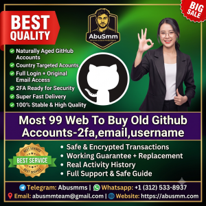 Buy Old Github Accounts