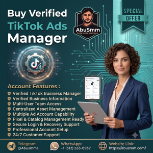 Buy Verified TikTok Ads Manager
