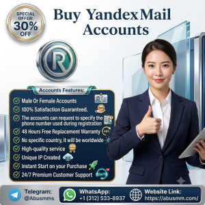 Buy Yandex Mail Accounts